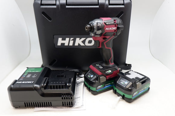 36Vインパクトドライバ HiKOKI WH36DC 新型バッテリー未使用品