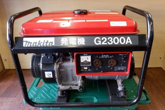 ガソリンエンジン発電機 makita G2300A