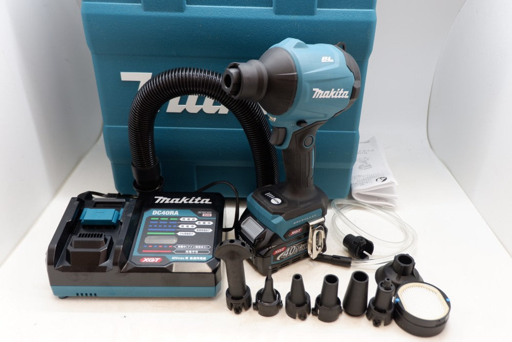 充電式エアダスタ makita AS001GRD 40Vmax フルセット品 充電式エアダスタ makita AS001GRD 40Vmax フルセット品