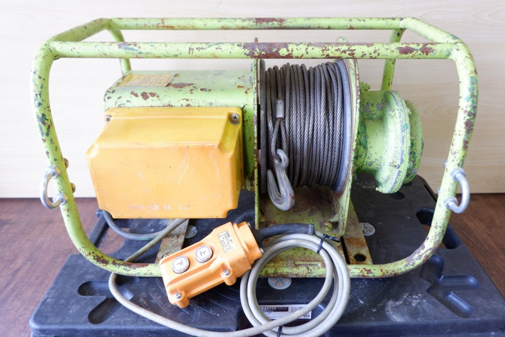 電動ウインチ トーヨーコーケン ベビーマイティ MA-650M 動作品