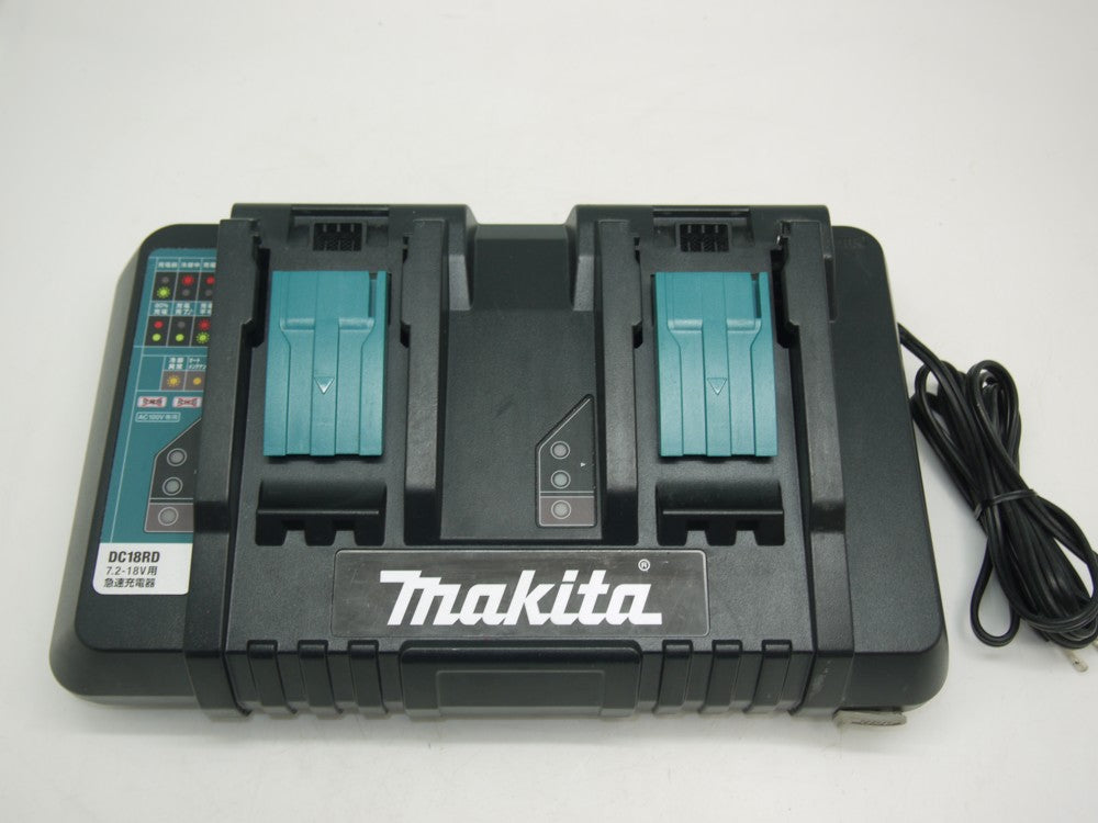 マキタ純正2口急速充電器 makita DC18RD 中古品 – リサイクル堀り出しや