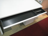 【USED】平机＆インワゴンセット　幅1200mm　オカムラ製　ADVANCE（アドバンス）シリーズ　高知　okamura　OAデスク　【店舗販売品】