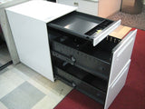 【USED】平机＆インワゴンセット　幅1200mm　オカムラ製　ADVANCE（アドバンス）シリーズ　高知　okamura　OAデスク　【店舗販売品】
