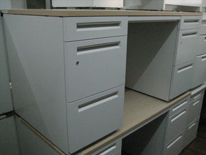 【USED】両袖机　幅1400mm　内田洋行製　スカエナシリーズ　ウチダ　デスク　高知　【店舗販売品】