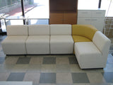 【USED】ロビーチェア5点セット　PLUS製　プラス　LS-1001N　LS-109KCN　高知　【店舗販売品】