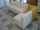 【USED】ロビーチェア5点セット　PLUS製　プラス　LS-1001N　LS-109KCN　高知　【店舗販売品】