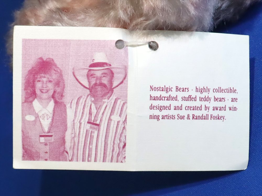 nostalgic bear sue &randall テディベア ノスタルジックベア スー＆ランドールフォスキー 『キャンディ