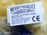 1950'S テディベア  イエロー RR100W メリーソート TEDDY BEAR Yellow  MERRYTHOUGHT MADE IN ENGLAND S0025