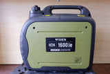 1.6kVA インバーター発電機 ワイデン HDK-1600iE 使用時間少なめ