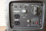 1.6kVA インバーター発電機 ワイデン HDK-1600iE 使用時間少なめ