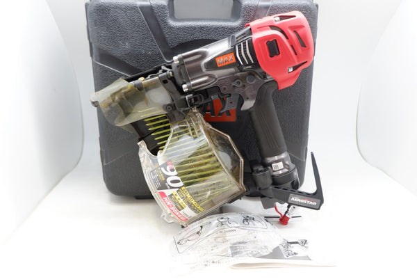 ☆新品未使用 MAX ちまわ 高圧釘打機 エアロスター HN-90N6 マックス
