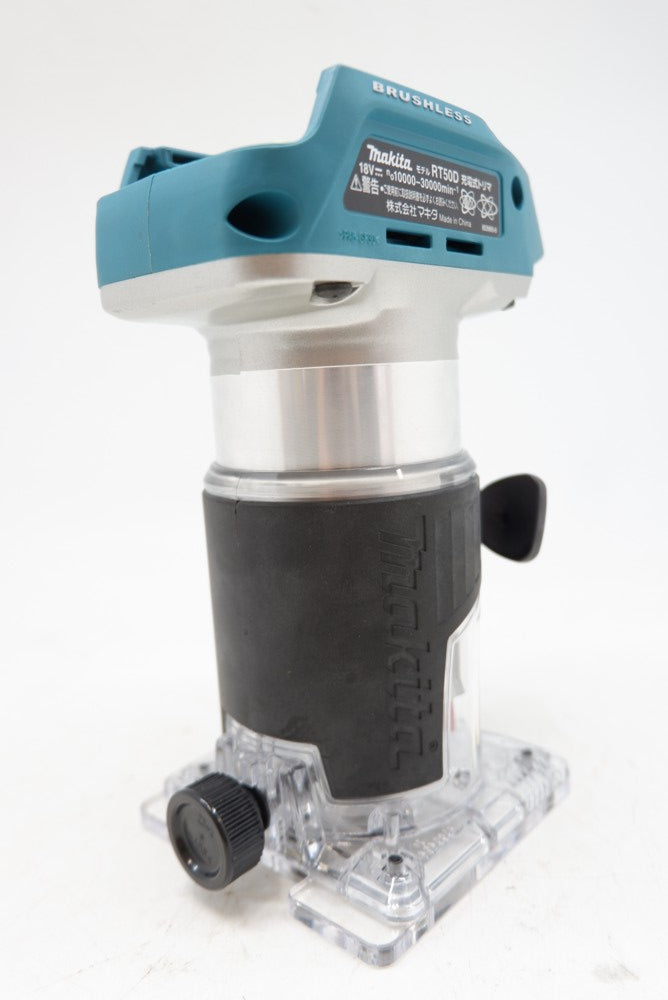 18V充電式トリマ makita RT50DRG 未使用品 充電器欠品 プランジ 18V充電式トリマ makita RT50DRG 未使用品 充電器欠品 プランジ