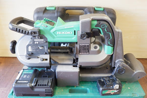 コードレスロータリーバンドソー HiKOKI CB3612DA フルセット定置式スタンドセット