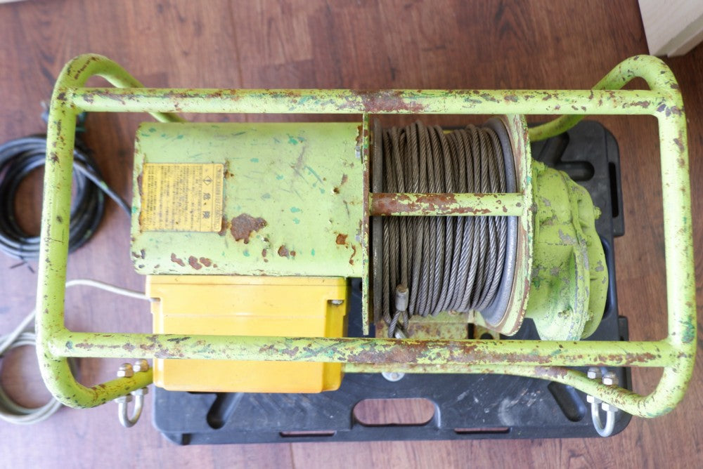 電動ウインチ トーヨーコーケン ベビーマイティ MA-650M 動作品