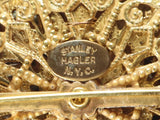 STANLEY　HAGLER　N・Y・C　スタンレー　ハグラー　ブローチ