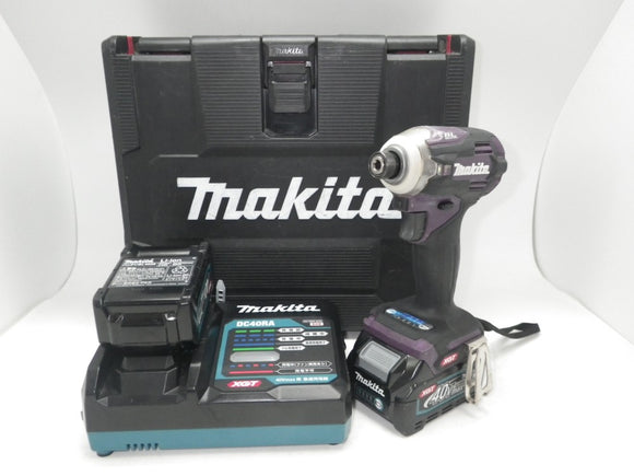 インパクトドライバ makita TD001GDX 40Vmax中古品