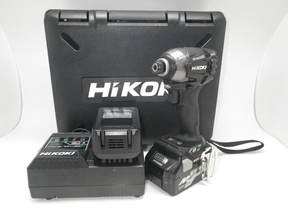 インパクトドライバ HiKOKI WH18DDL2マルチボルトバッテリーセット 中古品