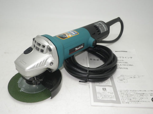 100㎜ディスクグラインダ makita 9533B 中古品