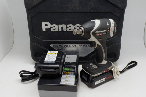 14.4Vインパクトレンチ Panasonic EZ75A3LS2F 中古品