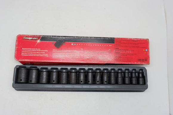 Snap-on インパクト用シャロ―ソケット 315IMMYA 15本 差込1/2
