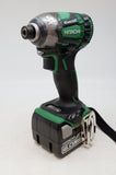 14.4Vコードレスインパクトドライバー HITACHI WH14DDL2 フルセット品