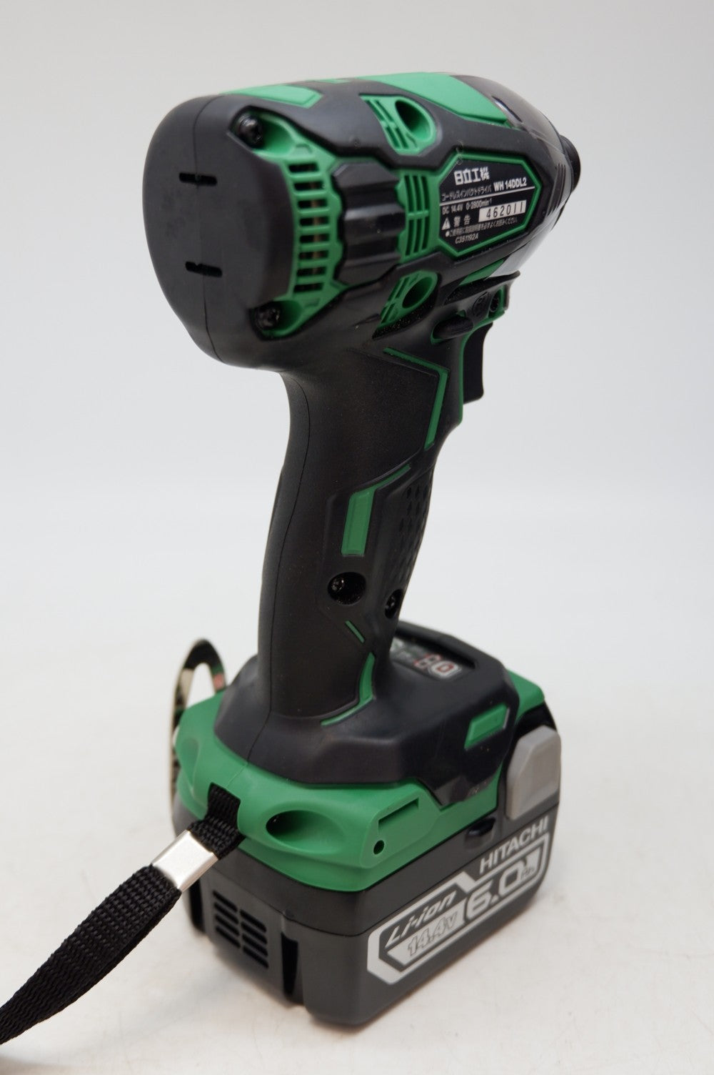 14.4Vコードレスインパクトドライバー HITACHI WH14DDL2 フルセット品 
