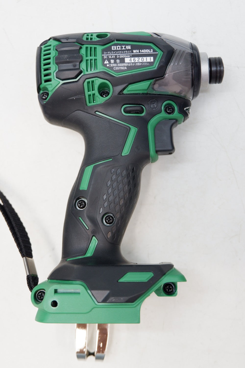 14.4Vコードレスインパクトドライバー HITACHI WH14DDL2 フルセット品 