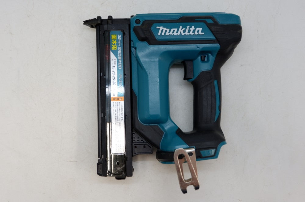 充電式面木釘打 makita FN350DZK 18V社外バッテリー付 フィニッシュ